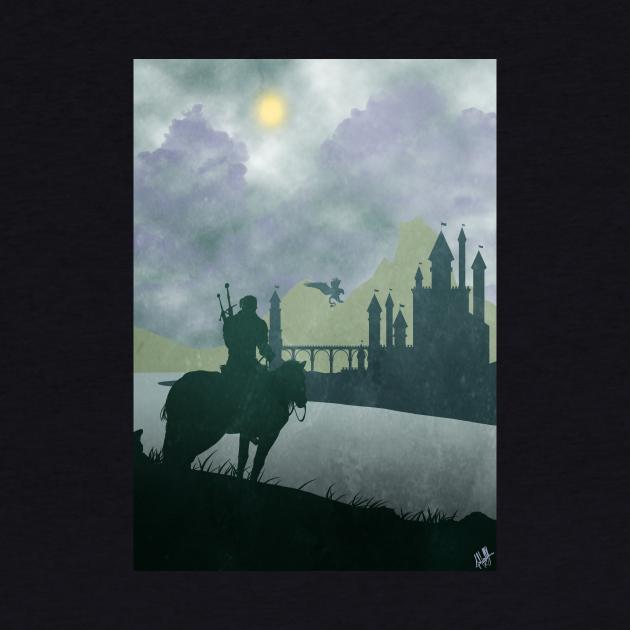 Witcher Silhouette by Art of Arklin